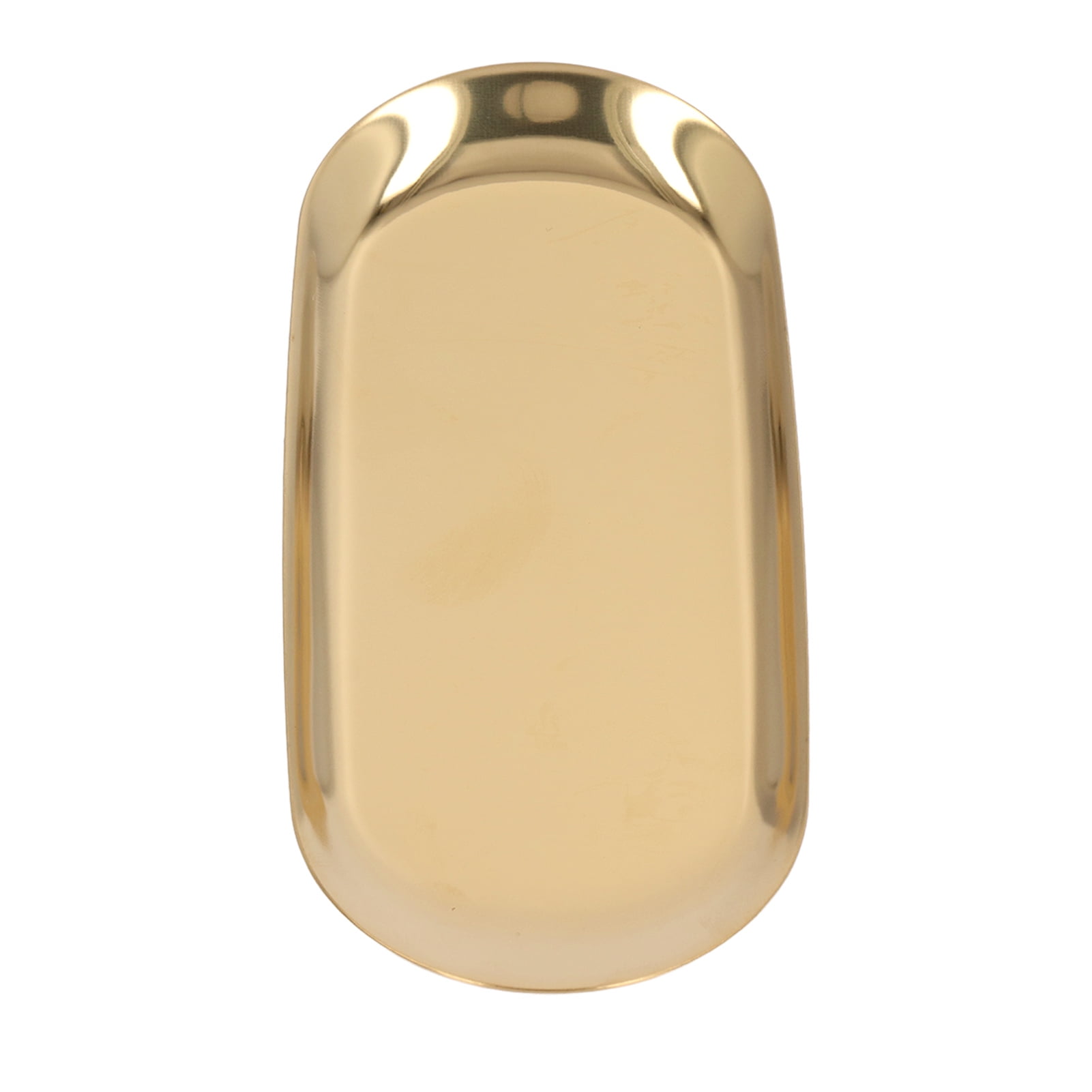 Gold Serving Tray, Wide Application Gold Tray For Party For Bathroom