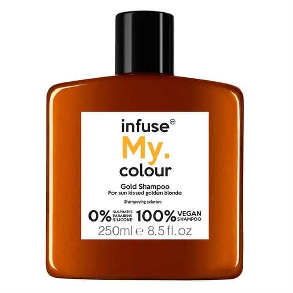 Gold Shampoo by Infuse My Colour for Unisex - 8.5 oz Shampoo
