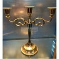 thumbnail image 1 of Gold/Silver 3 Arms Candelabras Wedding centerpieces Metallic Candelabras European Style Candelabra, 1 of 1