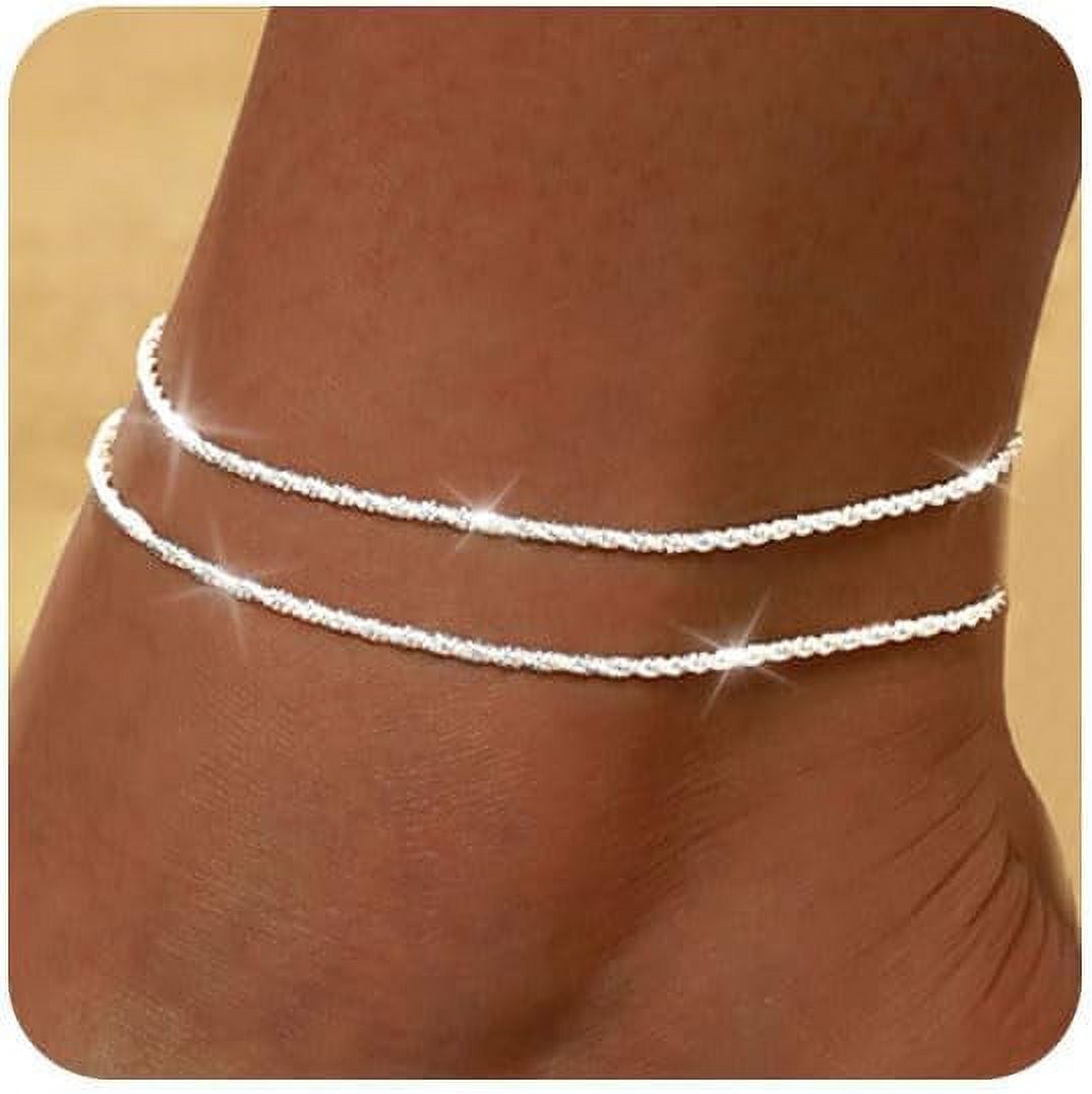 TELAIN Bracciale Per Mano A Catena Oro – Placcato 14K, Regolabile 18-23 Cm – Gioiello Estivo Impermeabile Con Cristalli