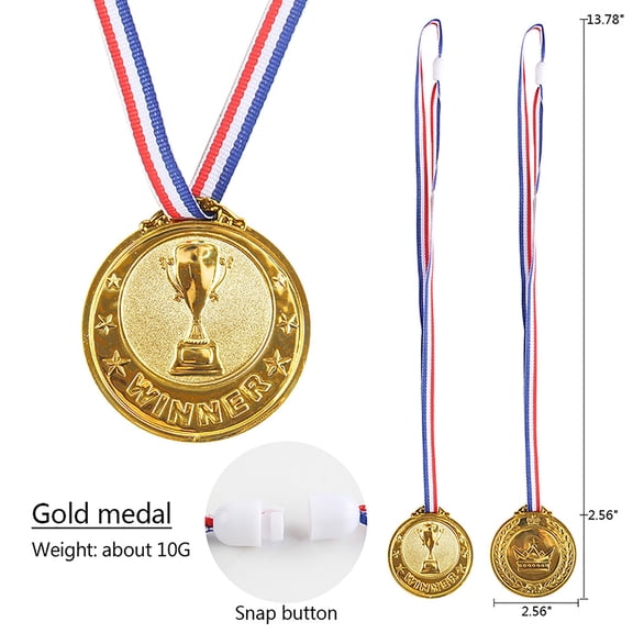 Gold Silver Bronze Award Medal Winner Reward Football Competition Prizes Award