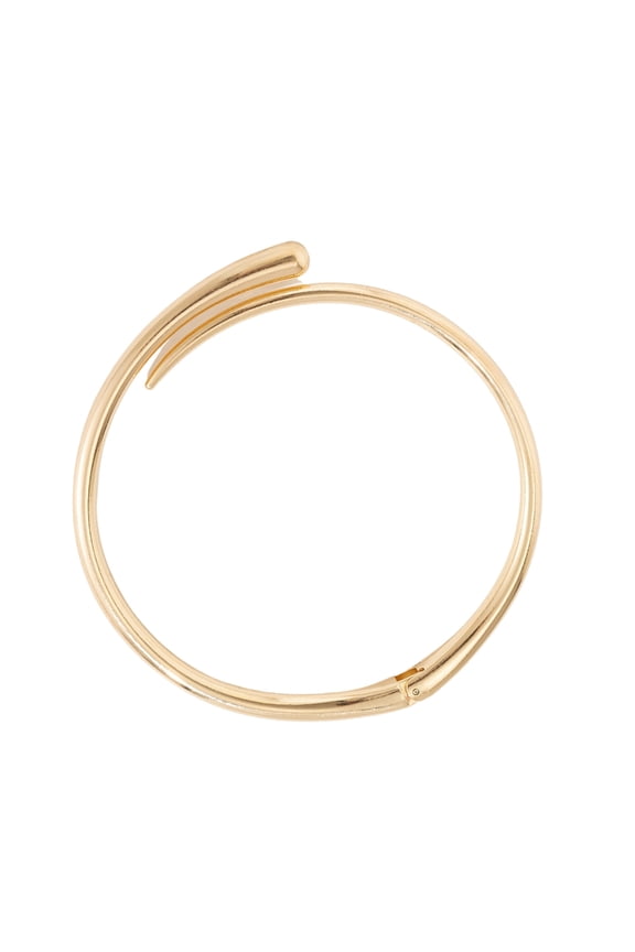 Gold/Silver Color Statement Open Choker for Women African Inspired Wide Metal Cuff Collar Necklace Jewelry for Party