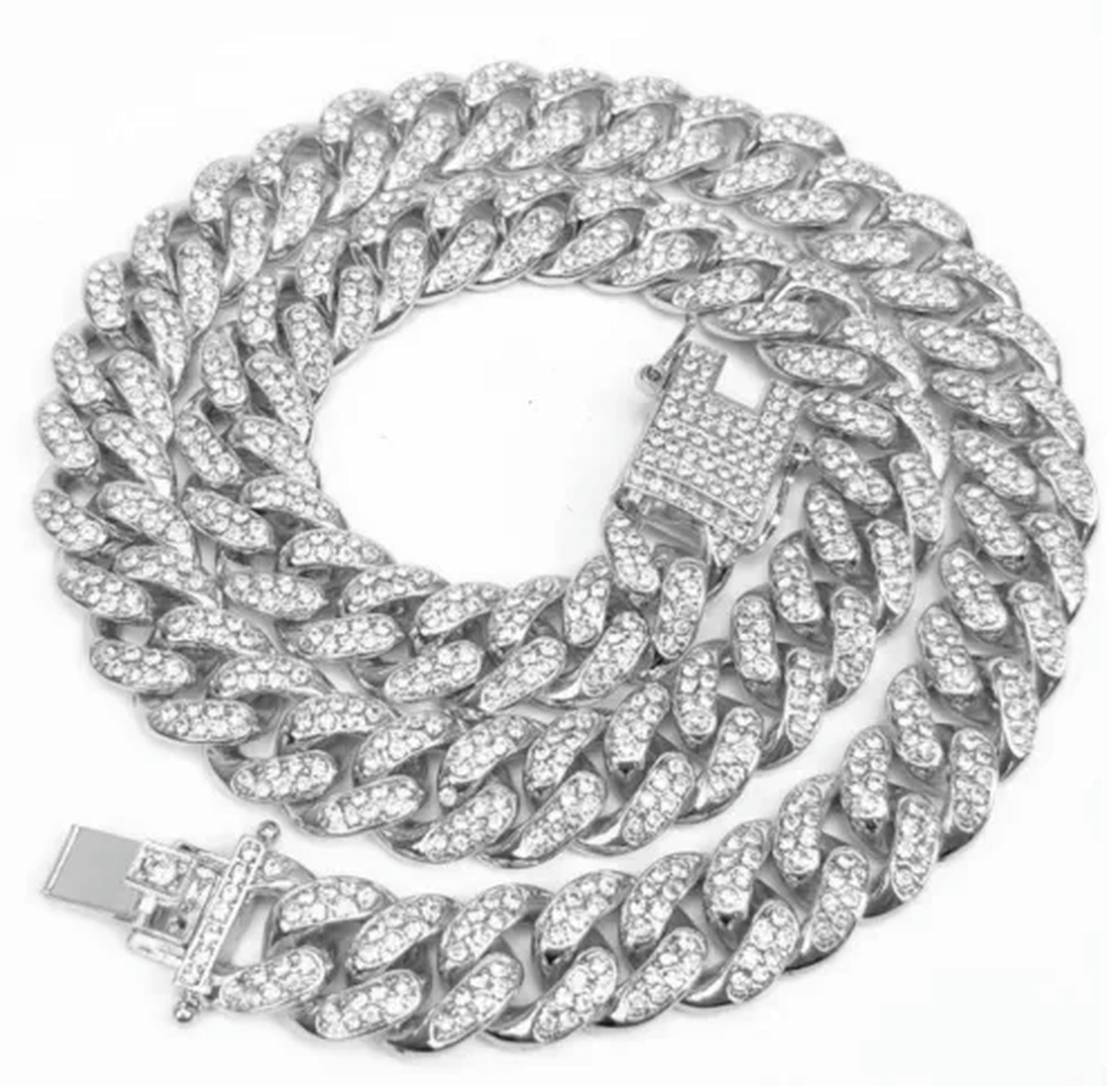 MJartoria 6-Piece Stainless Steel Chain Bracelet Set For Men & Women - Cuban, Rope, Paperclip Links