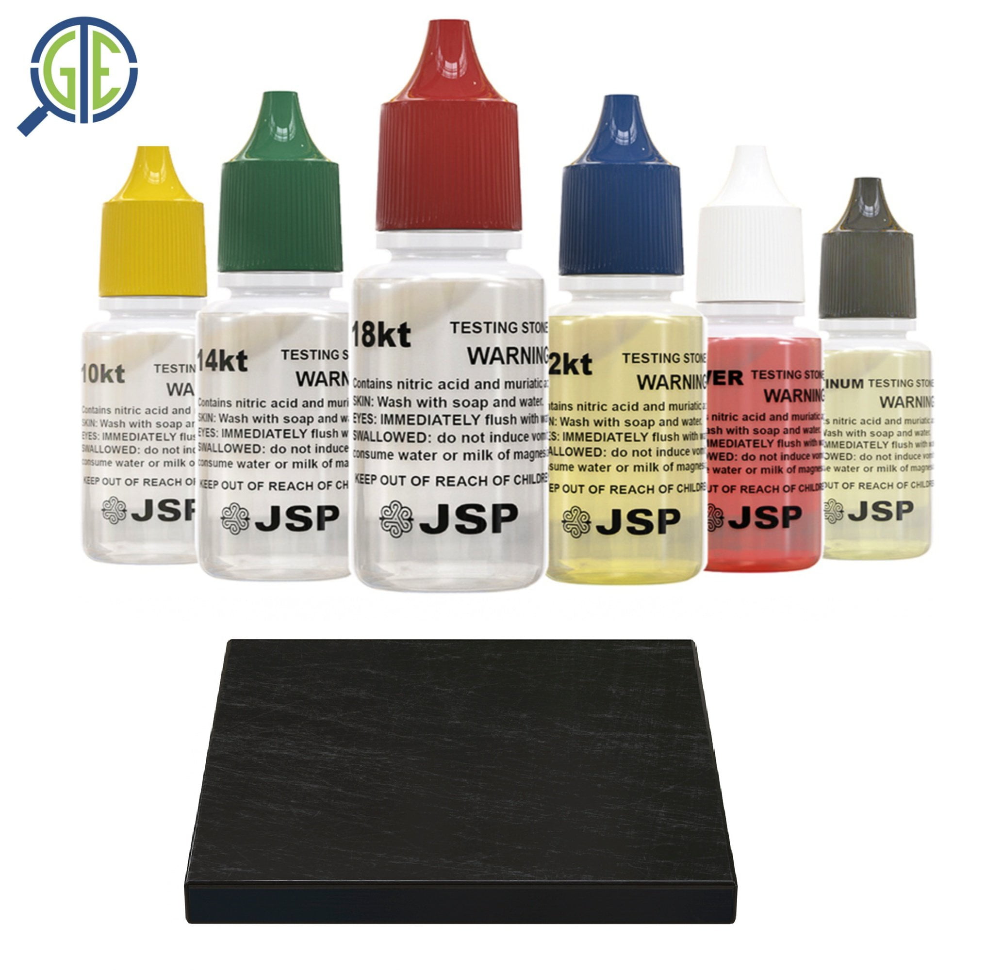 Gold and Silver Test Kit 10K 14K 18K 22K Platinum Jewelry 24K Scrap