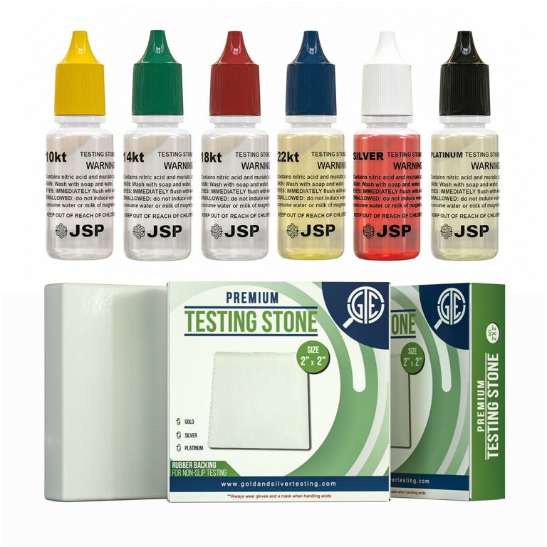 Gold Silver Jewelry Tester Acid Test Kit 10k and Nepal