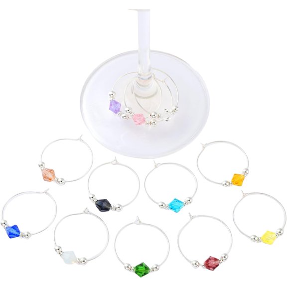 Gold/Silver Wine Charm