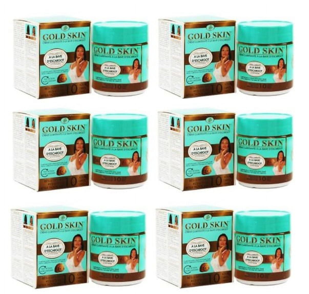 Gold Skin Clarifying Body Cream with Snail Slime 140ml set of 6