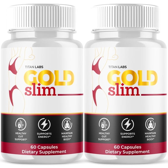 Gold Slim Advanced Formula Pills Supporting Your Active Lifesyle Naturally GoldSlim 120 Capsules
