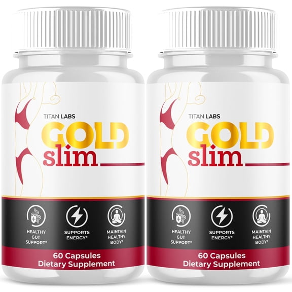Gold Slim Advanced Formula Pills Supporting Your Active Lifesyle Naturally GoldSlim 120 Capsules