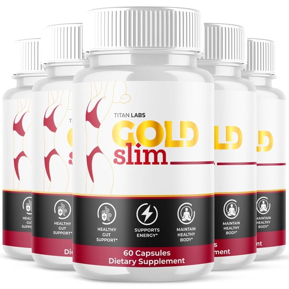 Gold Slim Advanced Formula Pills Supporting Your Active Lifesyle Naturally GoldSlim 300 Capsules