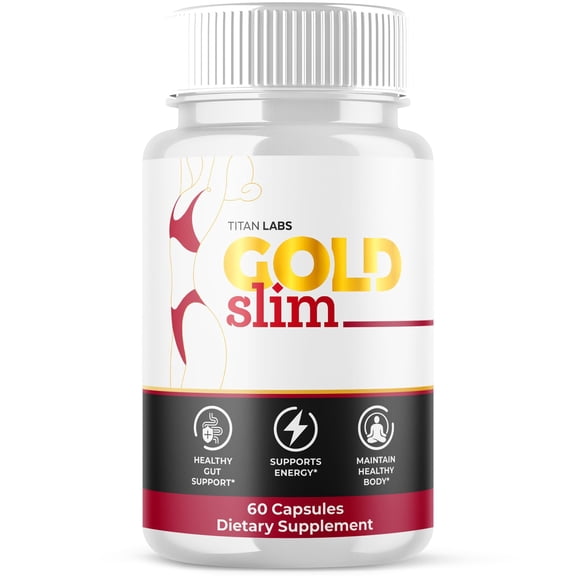 Gold Slim Advanced Formula Pills Supporting Your Active Lifesyle Naturally GoldSlim 60 Capsules