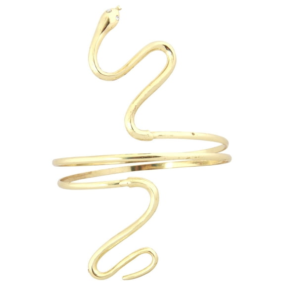 Gold Snake Armband for Women
