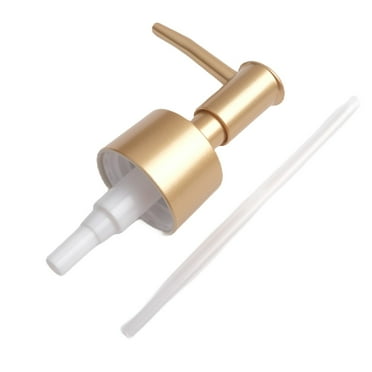 Gold Soap Dispenser Pump Replacement for Kitchen Bathroom Worktop Bottles