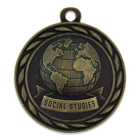 Gold Social Studies Single and Bulk School Award Medals