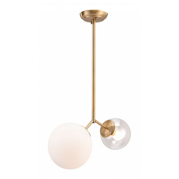 Gold Solar Eclipse Ceiling Lamp