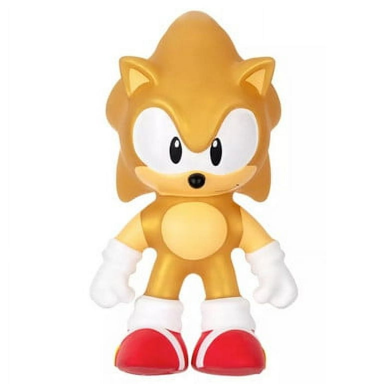 Gold Sonic the Hedgehog Heroes of Goo Jit Zu with Goo Filling Figure 4 