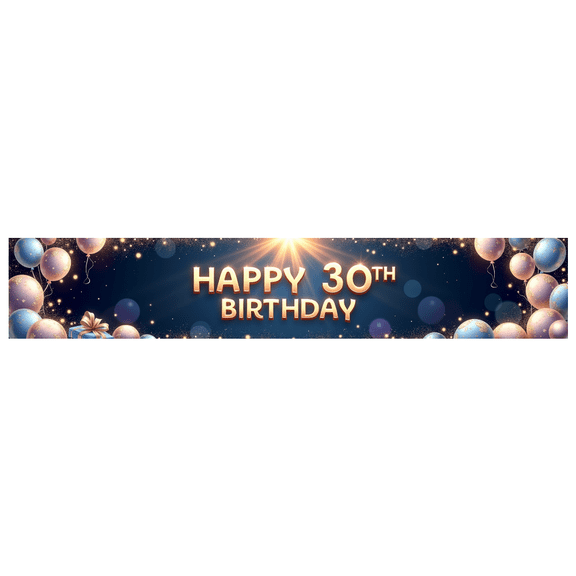 Gold Sparkle Banner Balloon Lights Party Decoration Celebration Backdrop for Birthday Party Indoor Event