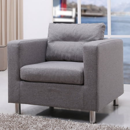 Gold Sparrow Detroit Fabric Club Chair