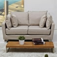 thumbnail image 1 of Gold Sparrow Lexington Loveseat, Beige, 1 of 10