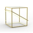 thumbnail image 1 of Gold Stainless Steel Geometric LED Light Fixture, 1 of 1
