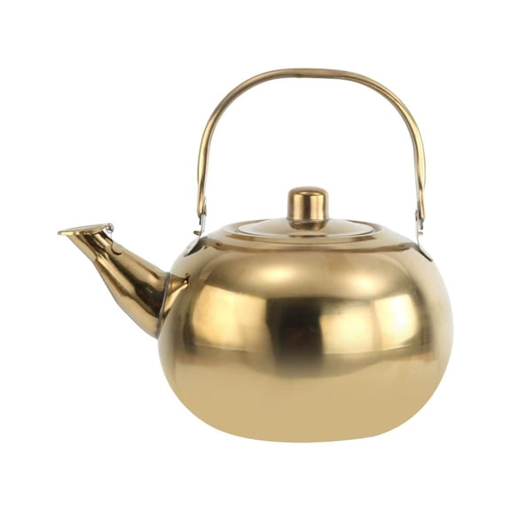 Gold Stainless Steel Teapot, 50.7 Fl Oz