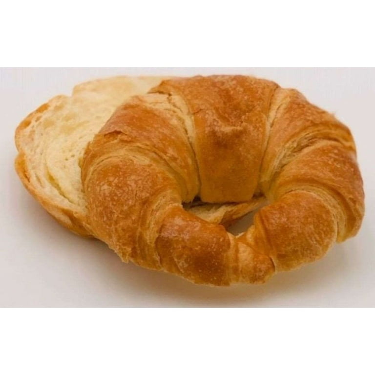 Baking Butter Gold per case. 64 Croissant, Round -- Ounce Standard Sliced 2.5