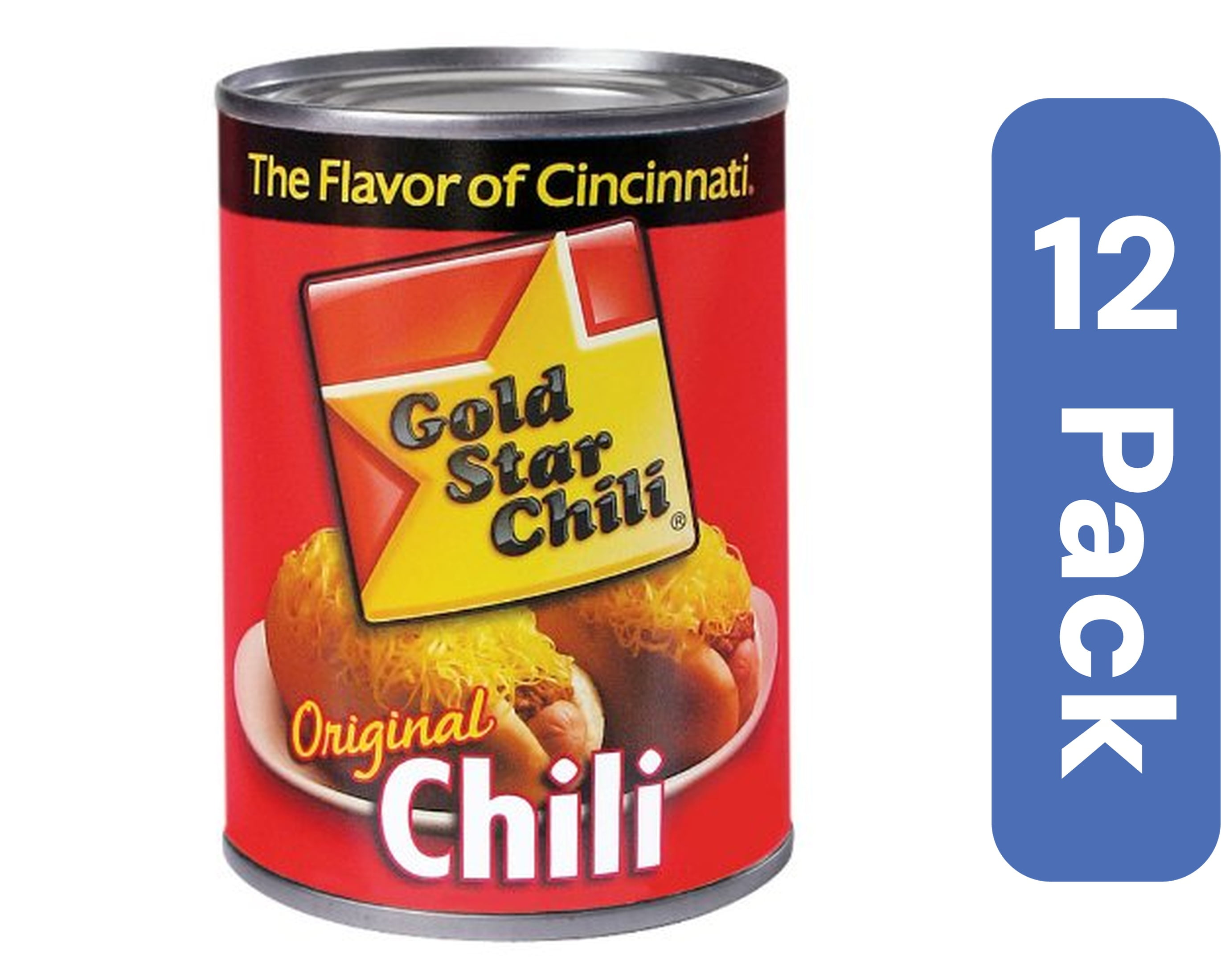 Gold Star Chili 15 oz (Pack of 12)