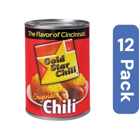 Gold Star Chili 15 oz (Pack of 12)