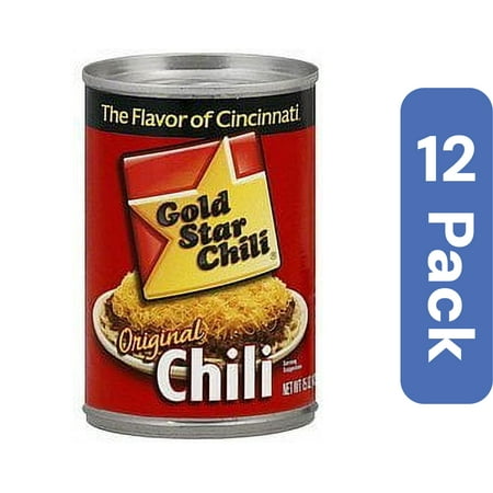 Gold Star Chili Can 10 oz (Pack of 12)