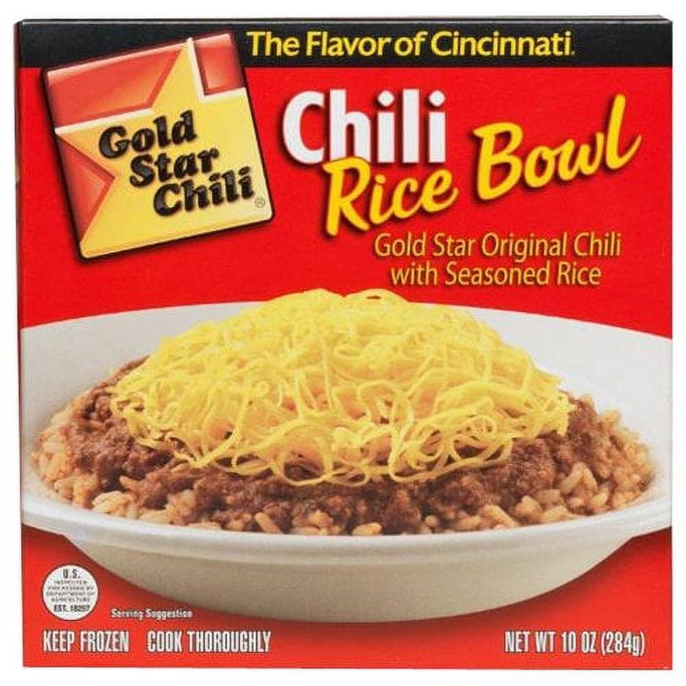 Gold Star Chili Chili Rice Bowl, 10 oz