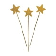 thumbnail image 1 of Gold Star Glitter Wands - Party Wear - 12 Pieces, 1 of 3