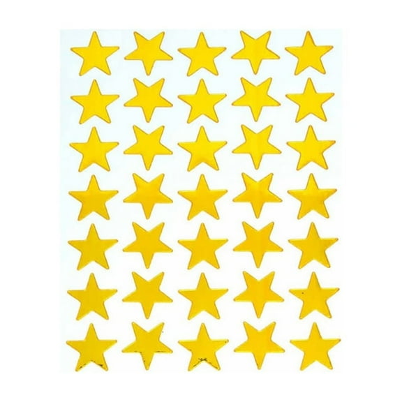 Gold Star Stickers, Small Stickers Gold Stickers, Reward Stickers for Children, Ideal for Reward Charts and More, 10 Sheets Total 350 Pcs, 4.92x3.74"