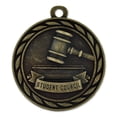 thumbnail image 1 of Gold Student Council Single and Bulk School Award Medals, 1 of 2
