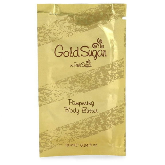 Gold Sugar by Aquolina Body Butter Pouch .34 oz for Women - Brand New