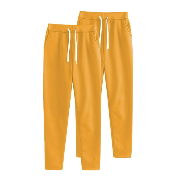 Gold Sweatpants Women 2 Piece Women's Casual Sport Pants
