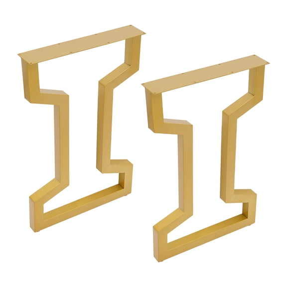 Gold Table Frame, Table Leg for Coffee Table 2 PCS Dining Table