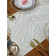 thumbnail image 1 of Gold Table Runners  Heat Resistant Vinyl Table Runner Waterproof and Washable Dinning Table Runner for Party, 1 of 4