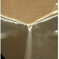 thumbnail image 1 of Gold Tablecloth Polyester Blend Cloth. Weddings, Parties Banquets  60 x84 Inches Oval., 1 of 2