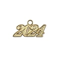 thumbnail image 1 of Endea Graduation Gold Tassel Date Charm Year 2024, 1 of 2