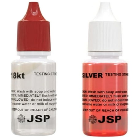 Gold Testing Kit 18k & Silver Solution Acid Test Gold Authenticity Tester USA