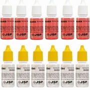 Gold Testing Kit 6x10k & 6xSilver Solution Acid Test Gold Authenticity Tester US