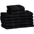 thumbnail image 1 of Gold Textiles 100% Cotton Salon Towels 24-Pack Black 16x27 inches Soft Absorbent Quick Dry, 1 of 6