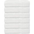 thumbnail image 1 of Gold Textiles Premium 100% Cotton White Bath Towel Set 12 Pack 24x50 Multipurpose Quick Drying Towel, 1 of 5