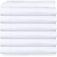 thumbnail image 1 of Gold Textiles Queen 6 Piece White Bed Sheets Set Poly Cotton Flat and Fitted Sheets with Pillowcases, 1 of 13