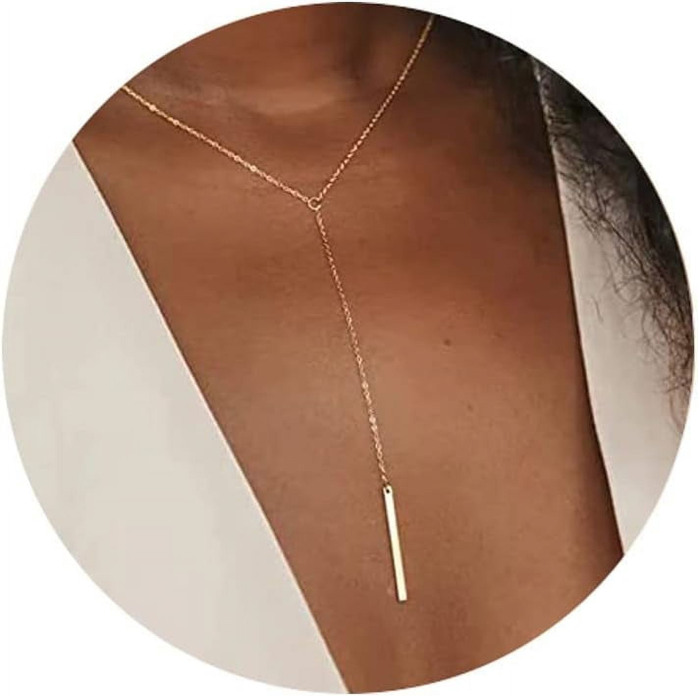 Wonlte Dainty Heart Necklace - 14k Gold Plated Stainless Steel Tiny Open Heart Pendant Choker For Women - View #9