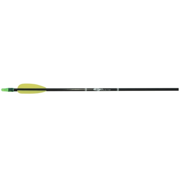 Gold Tip Fiberglass Youth Arrow 2.5" Vanes Black 12PK