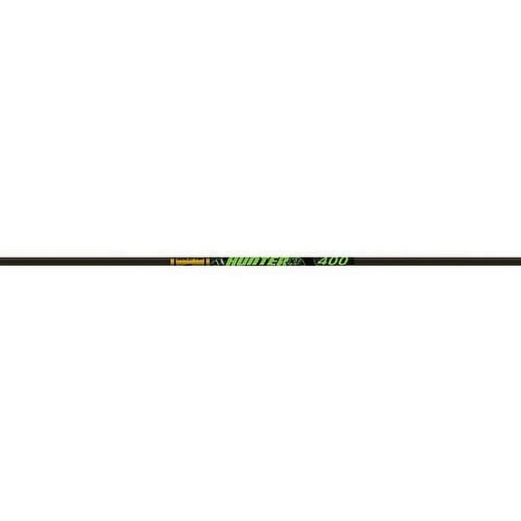 Gold Tip Hunter XT Arrow Shafts, Pack of 12, Black, 400