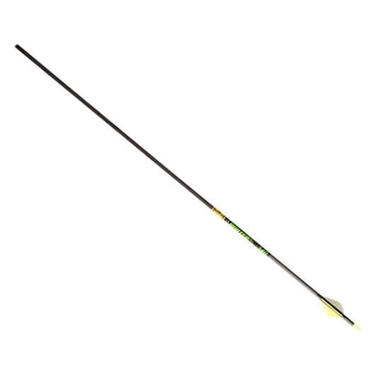 Gold Tip Hunter XT 340 Arrow 2" Raptor Vanes, 6 Pack, Smart Carbon, Straightness Tolerance +-.003, Fletched (HXT340A26)