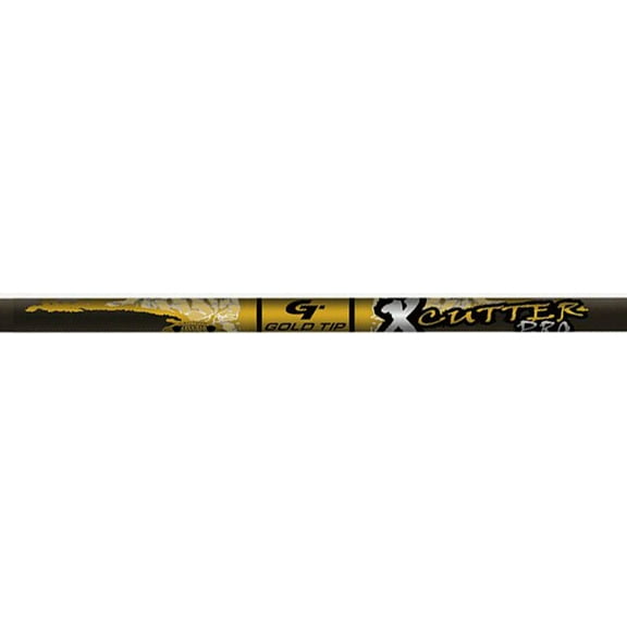 Gold Tip Arrows Target X-Cutter Pro Bare Shafts - 12/Pack