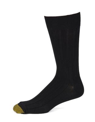 Gold Toe Adult Men's Hampton Reinforced Toe Dress Socks, OS One Size, 3 Pack - image 1 of 3